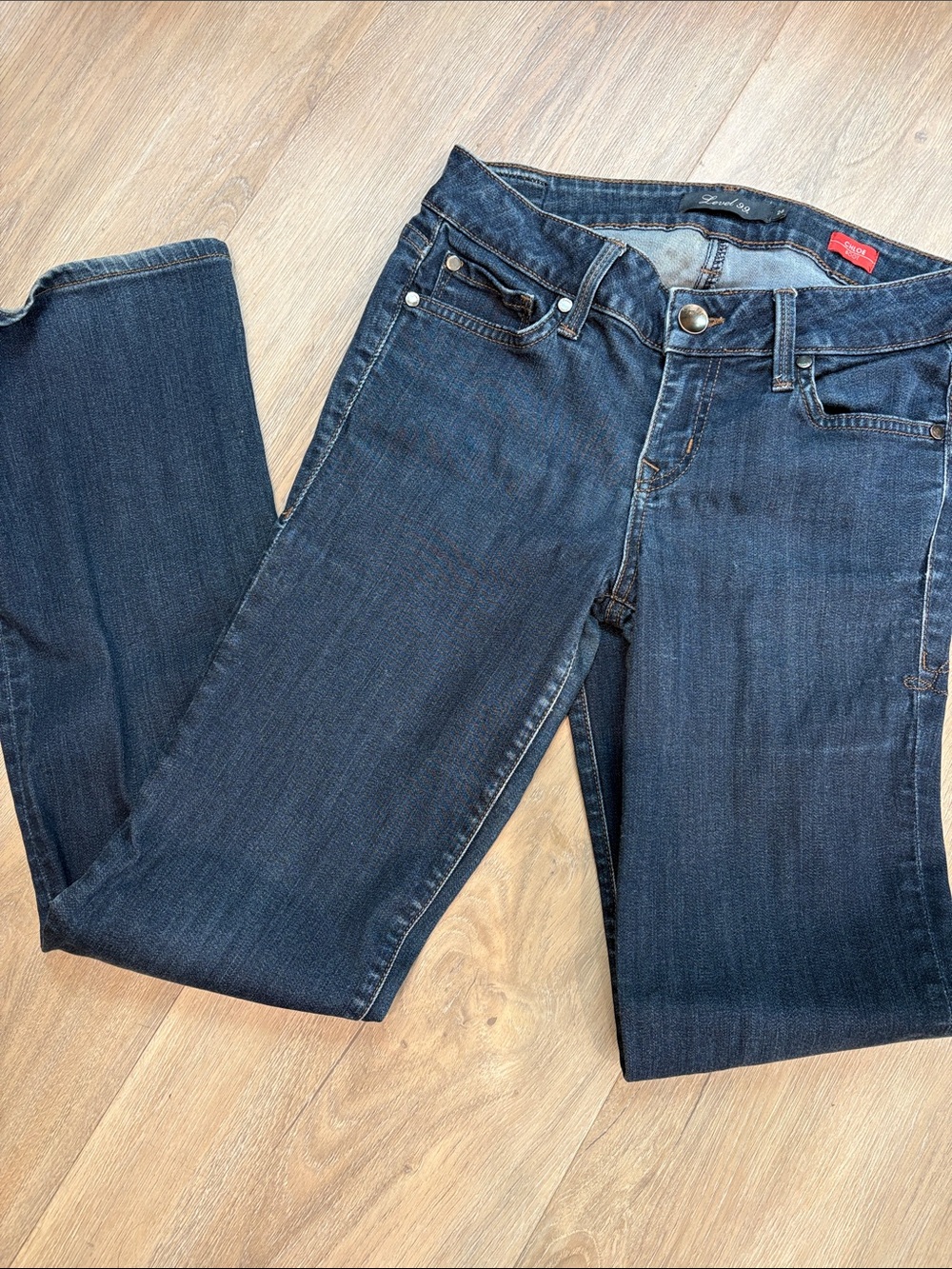 Level 99 Chloe Boot Women’s Dark Blue Straight Leg Jeans - Unbranded